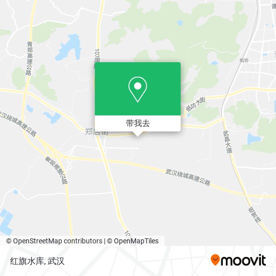 红旗水库地图