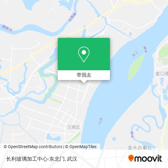 长利玻璃加工中心-东北门地图