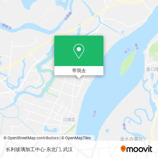 长利玻璃加工中心-东北门地图
