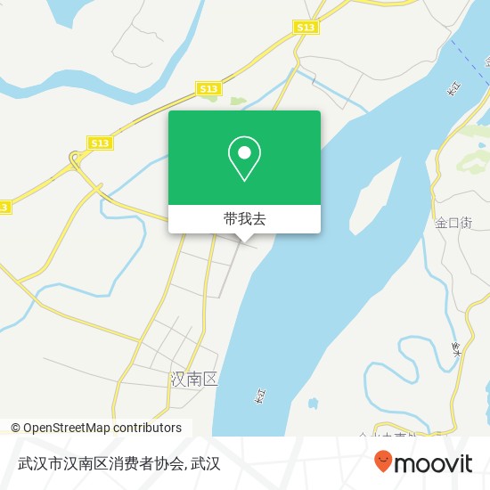 武汉市汉南区消费者协会地图