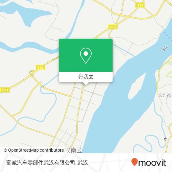富诚汽车零部件武汉有限公司地图