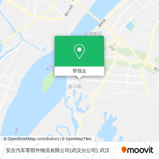 安吉汽车零部件物流有限公司(武汉分公司)地图