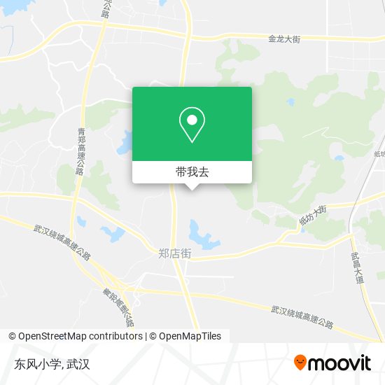 东风小学地图