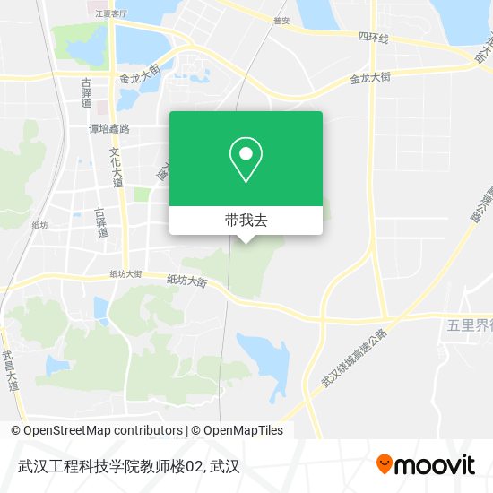 武汉工程科技学院教师楼02地图