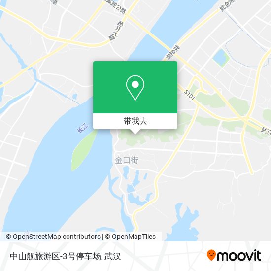 中山舰旅游区-3号停车场地图