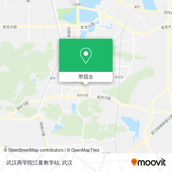 武汉商学院江夏教学站地图