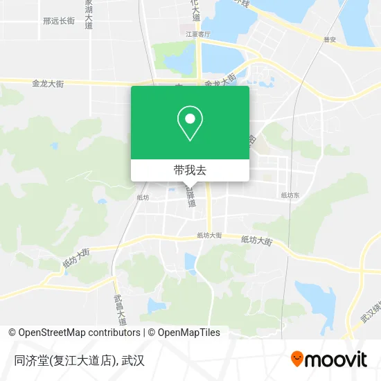 同济堂(复江大道店)地图