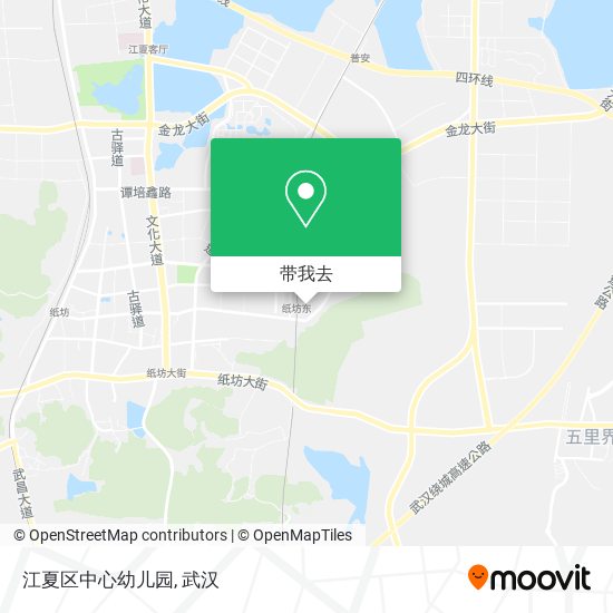 江夏区中心幼儿园地图
