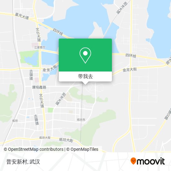 普安新村地图