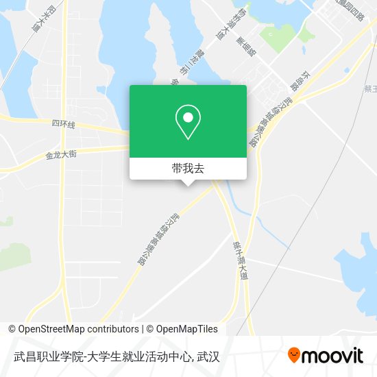 武昌职业学院-大学生就业活动中心地图