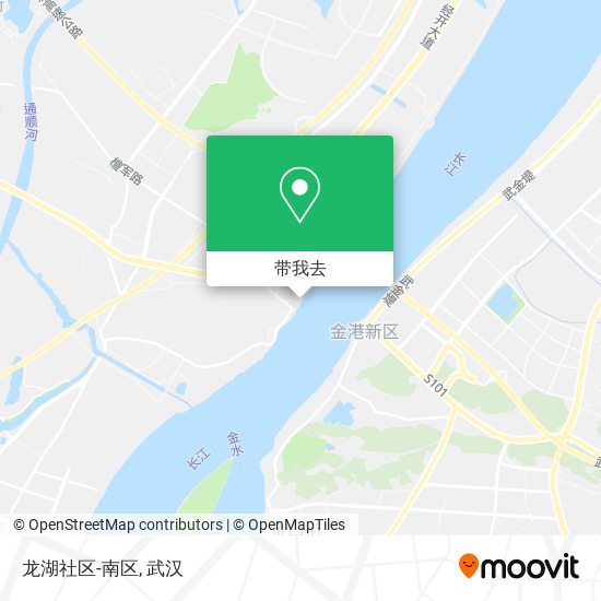 龙湖社区-南区地图