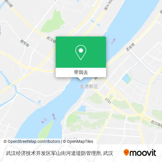 武汉经济技术开发区军山街河道堤防管理所地图