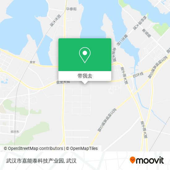 武汉市嘉能泰科技产业园地图