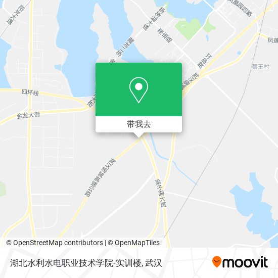湖北水利水电职业技术学院-实训楼地图
