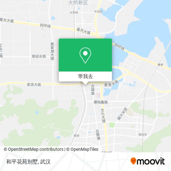 和平花苑别墅地图