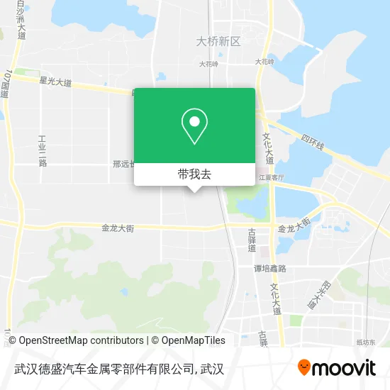 武汉德盛汽车金属零部件有限公司地图