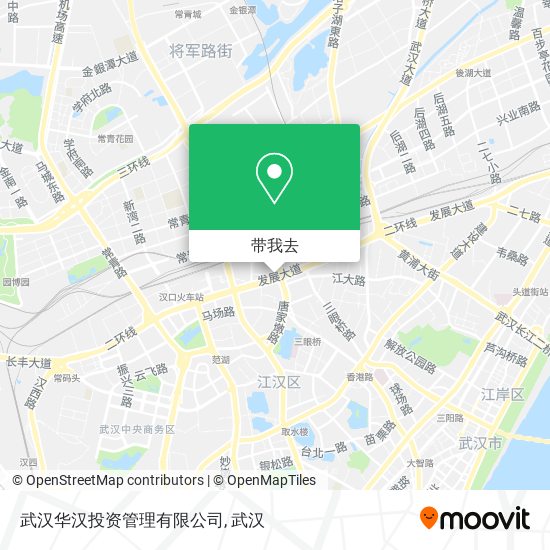 武汉华汉投资管理有限公司地图