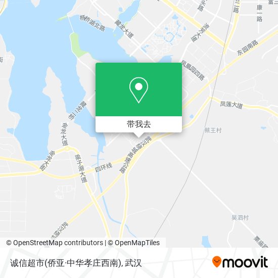 诚信超市(侨亚·中华孝庄西南)地图