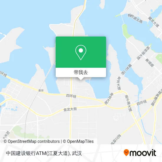 中国建设银行ATM(江夏大道)地图
