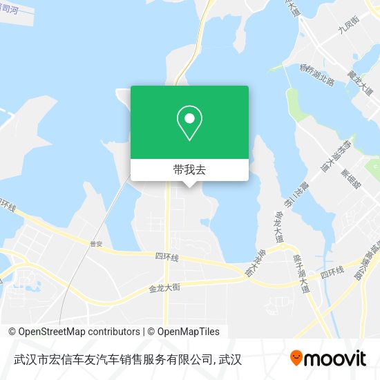 武汉市宏信车友汽车销售服务有限公司地图