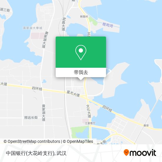 中国银行(大花岭支行)地图