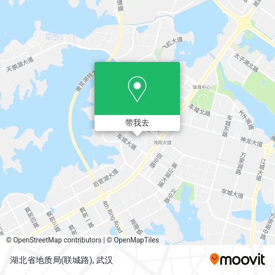 湖北省地质局(联城路)地图