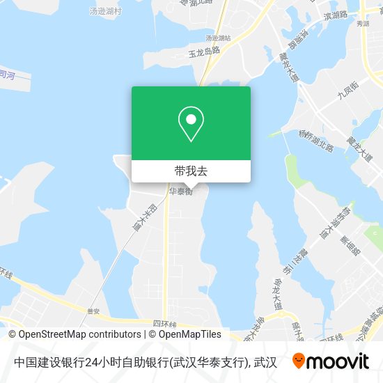 中国建设银行24小时自助银行(武汉华泰支行)地图