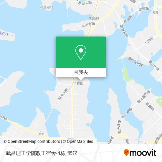 武昌理工学院教工宿舍-4栋地图