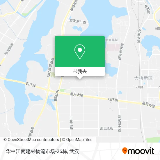 华中江南建材物流市场-26栋地图