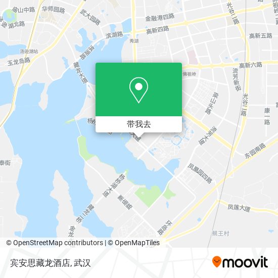 宾安思藏龙酒店地图