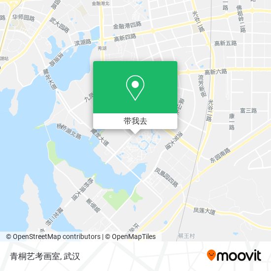 青桐艺考画室地图
