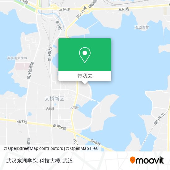 武汉东湖学院-科技大楼地图