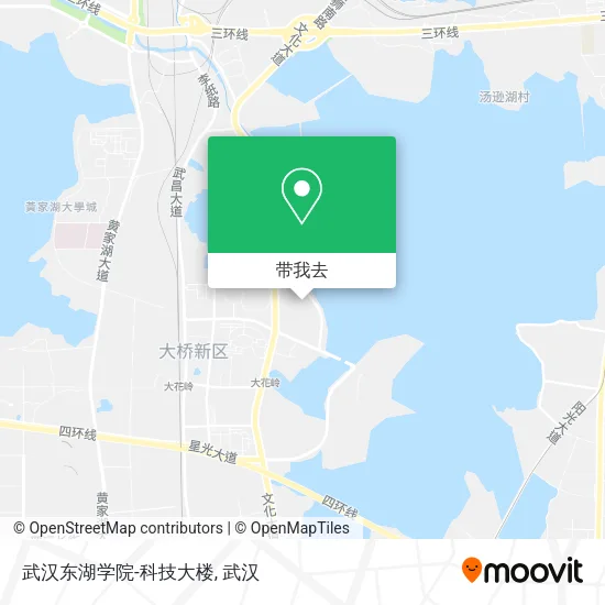 武汉东湖学院-科技大楼地图