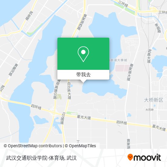 武汉交通职业学院-体育场地图