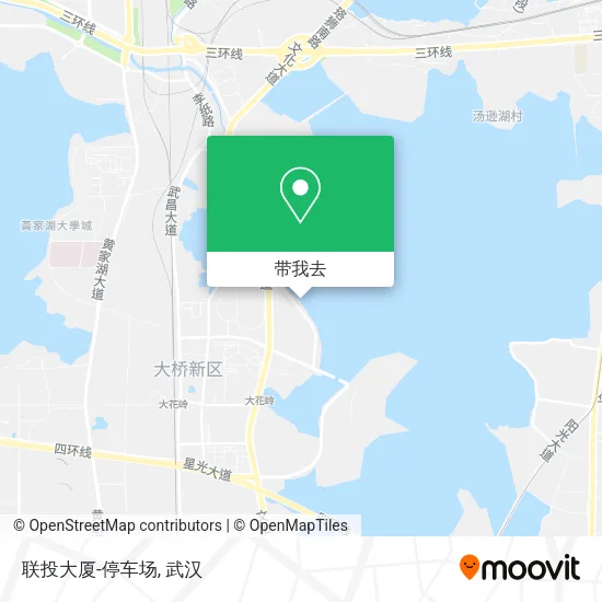 联投大厦-停车场地图