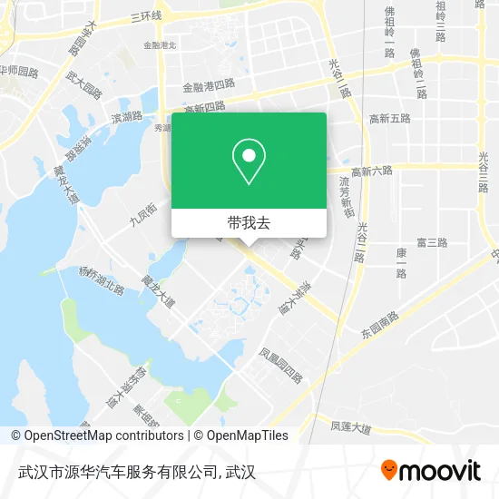 武汉市源华汽车服务有限公司地图