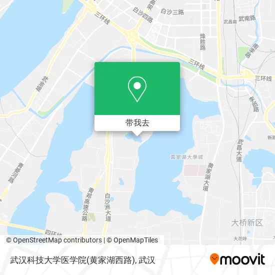 武汉科技大学医学院(黄家湖西路)地图