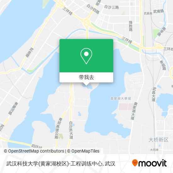 武汉科技大学(黄家湖校区)-工程训练中心地图