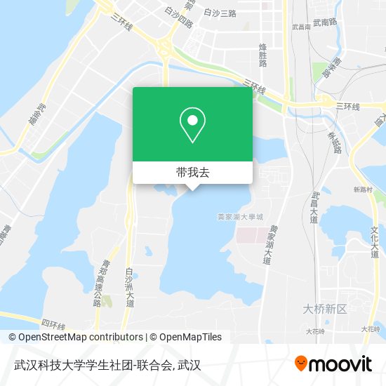 武汉科技大学学生社团-联合会地图