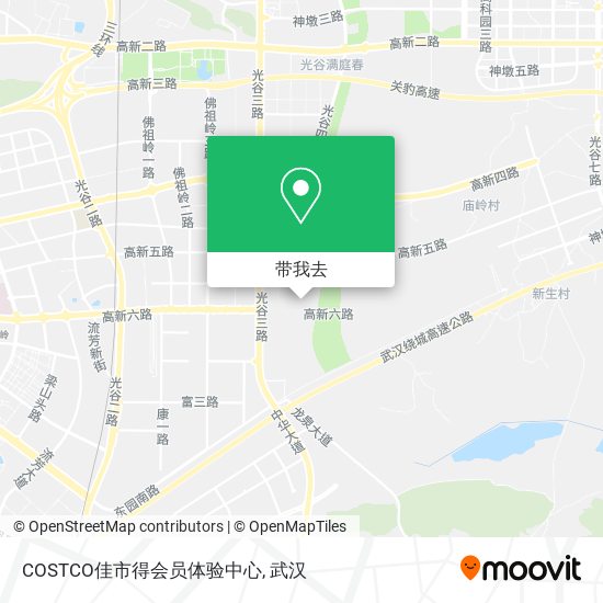 COSTCO佳市得会员体验中心地图
