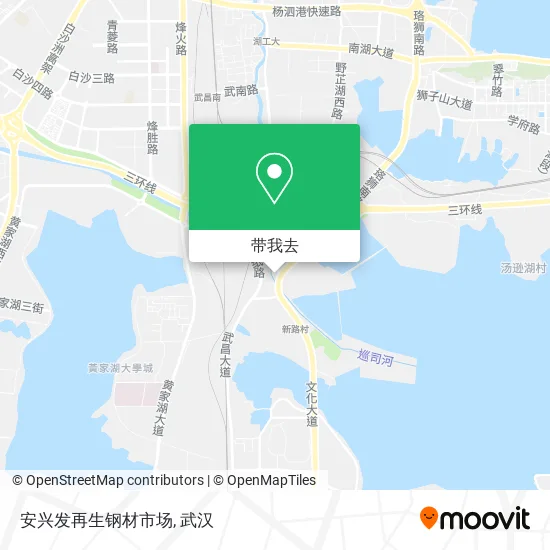 安兴发再生钢材市场地图