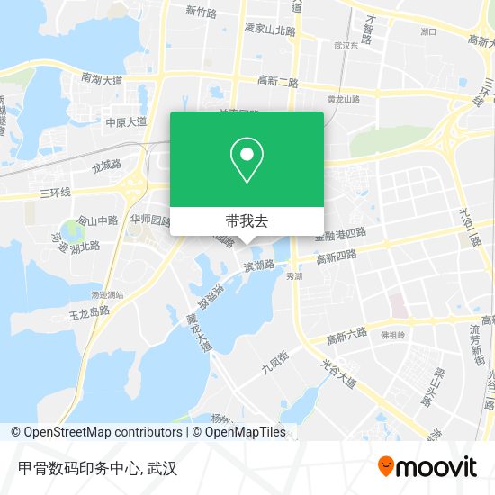 甲骨数码印务中心地图