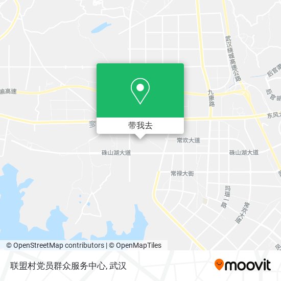 联盟村党员群众服务中心地图