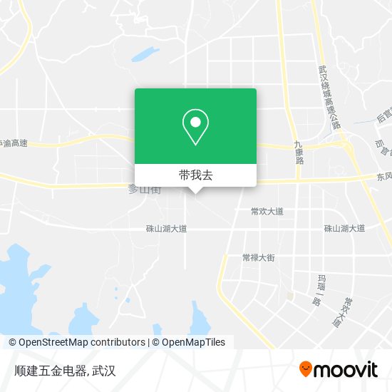 顺建五金电器地图