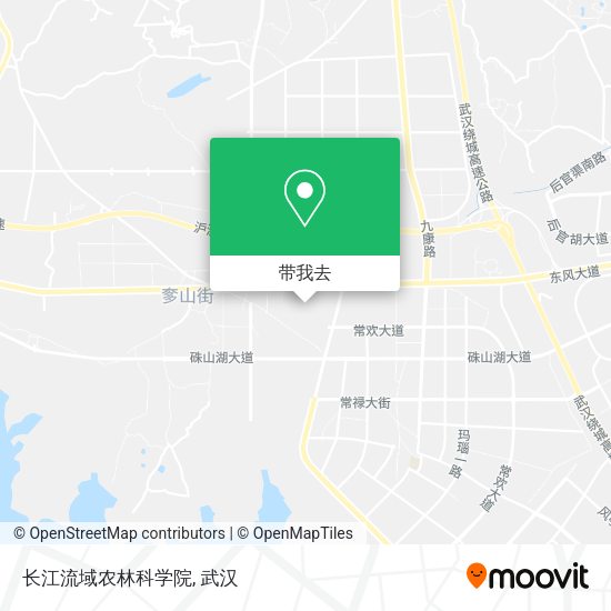 长江流域农林科学院地图