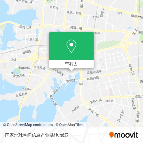 国家地球空间信息产业基地地图