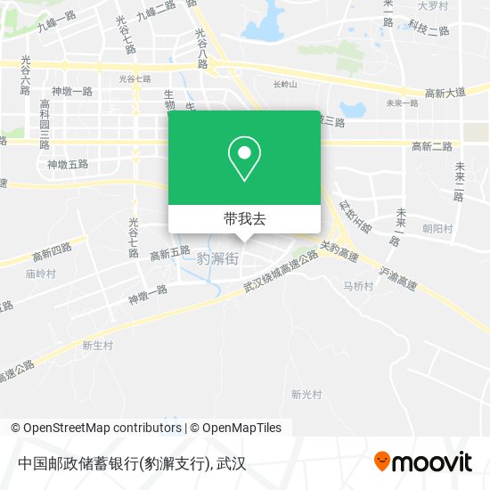 中国邮政储蓄银行(豹澥支行)地图