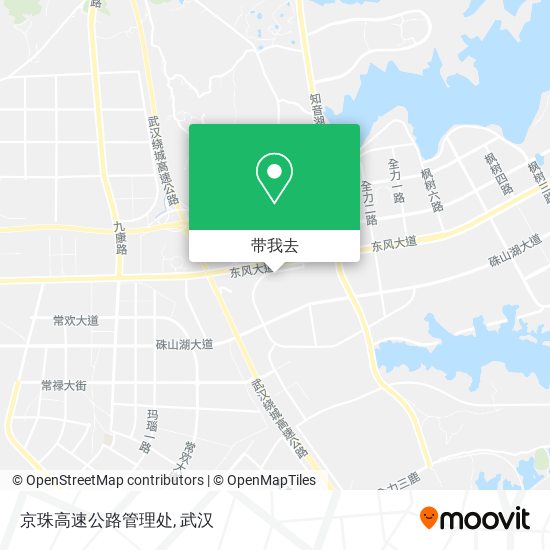 京珠高速公路管理处地图