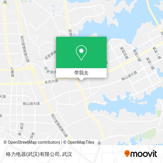 格力电器(武汉)有限公司地图