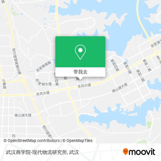 武汉商学院-现代物流研究所地图